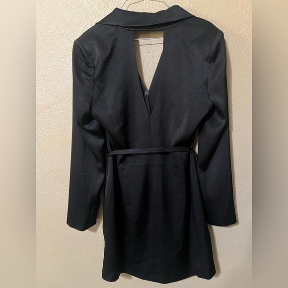 Bebe X Naven Double Breasted Trench Dress Size 10 LIKE NWT! - Picture 2 of 10